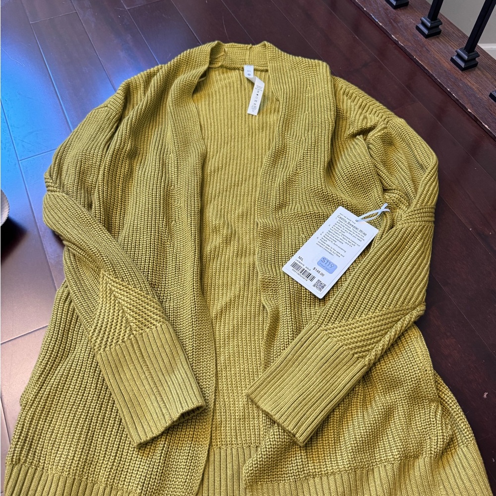 Lululemon Cashlu Sweater Wrap Women's - Picture 2 of 7